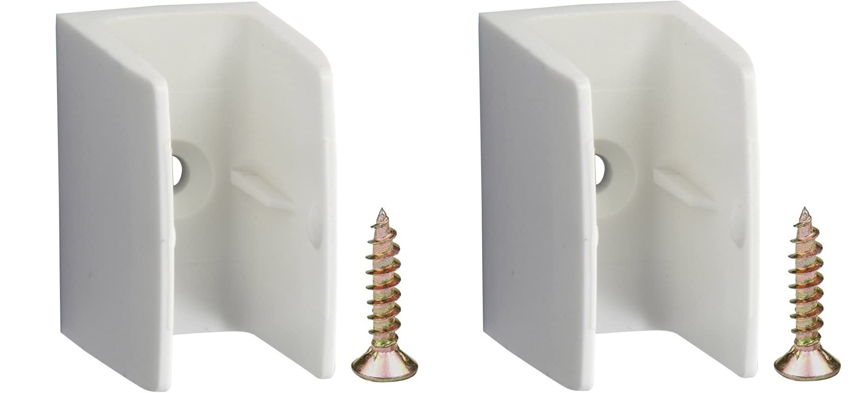 cyclingcolors 3666690039699 2X Crank Blind Brackets, White