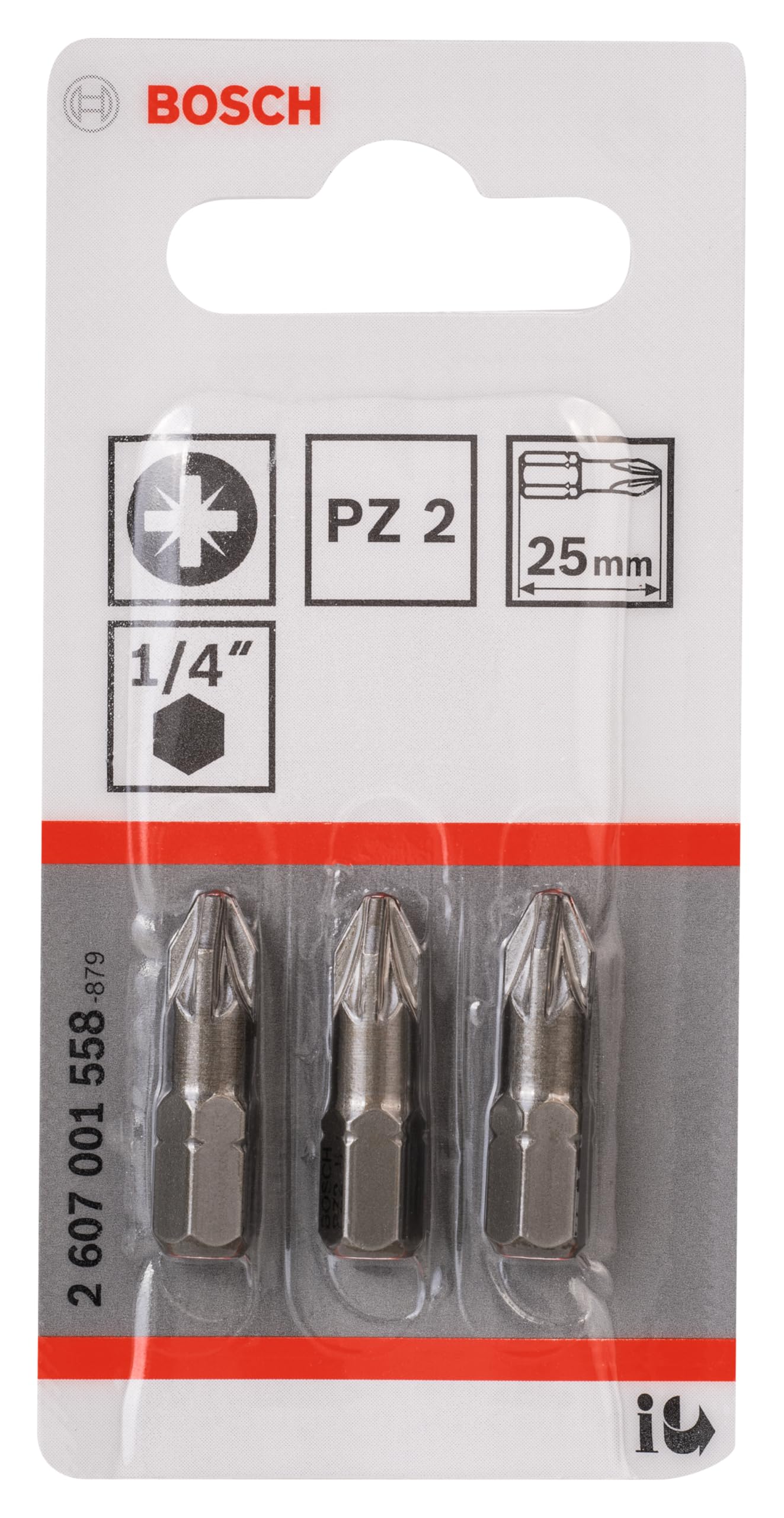 Bosch 2607001558 Extra Hard Screwdriver Bit
