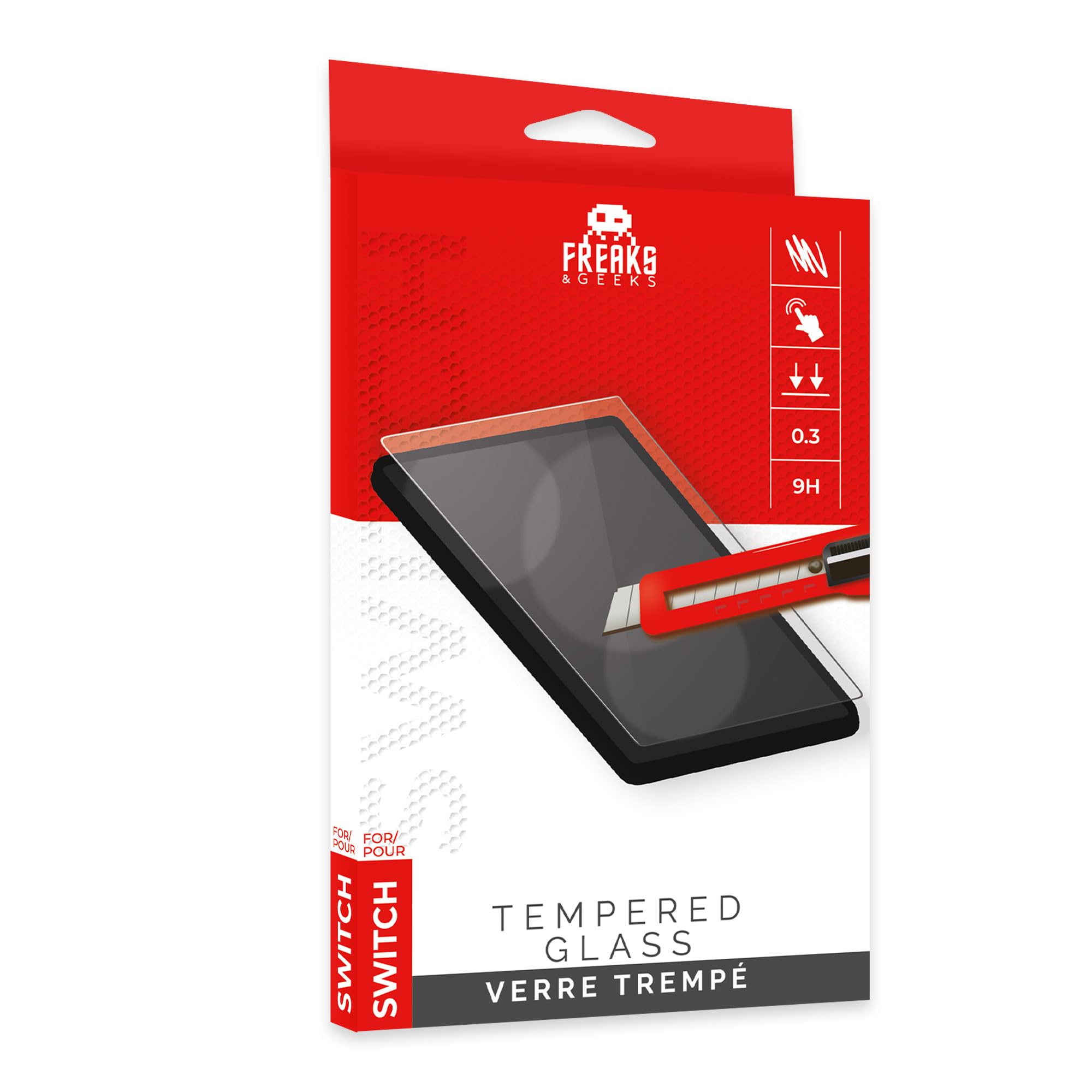 Freaks and Geeks - Tempered Glass for Nintedo Swith Screen