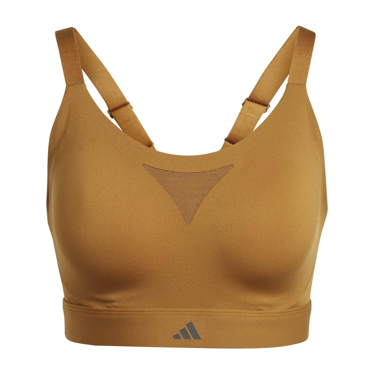 adidas Womens Tlrdm Hs HIIT High Impact Sports Bra Bronze strata 36A