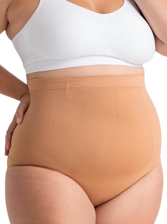 SHAPERMINT Body Shaper Tummy Control Panty - Shapewear for Women, Sand, XL