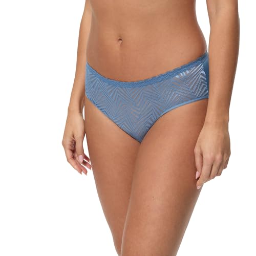 Playtex Brief Woman Ideal Posture Midi Brief x1, Blue, L