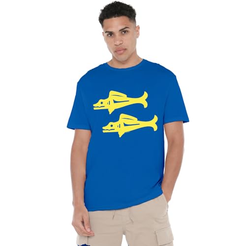 Legends Of The Hidden Temple Blue Barracudas Unisex T Shirt, Royal Blue, Medium
