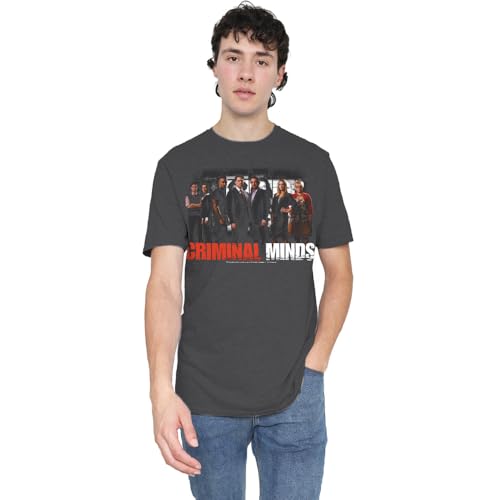 Criminal Minds The Brain Trust Unisex T Shirt, Black, XXX-Large