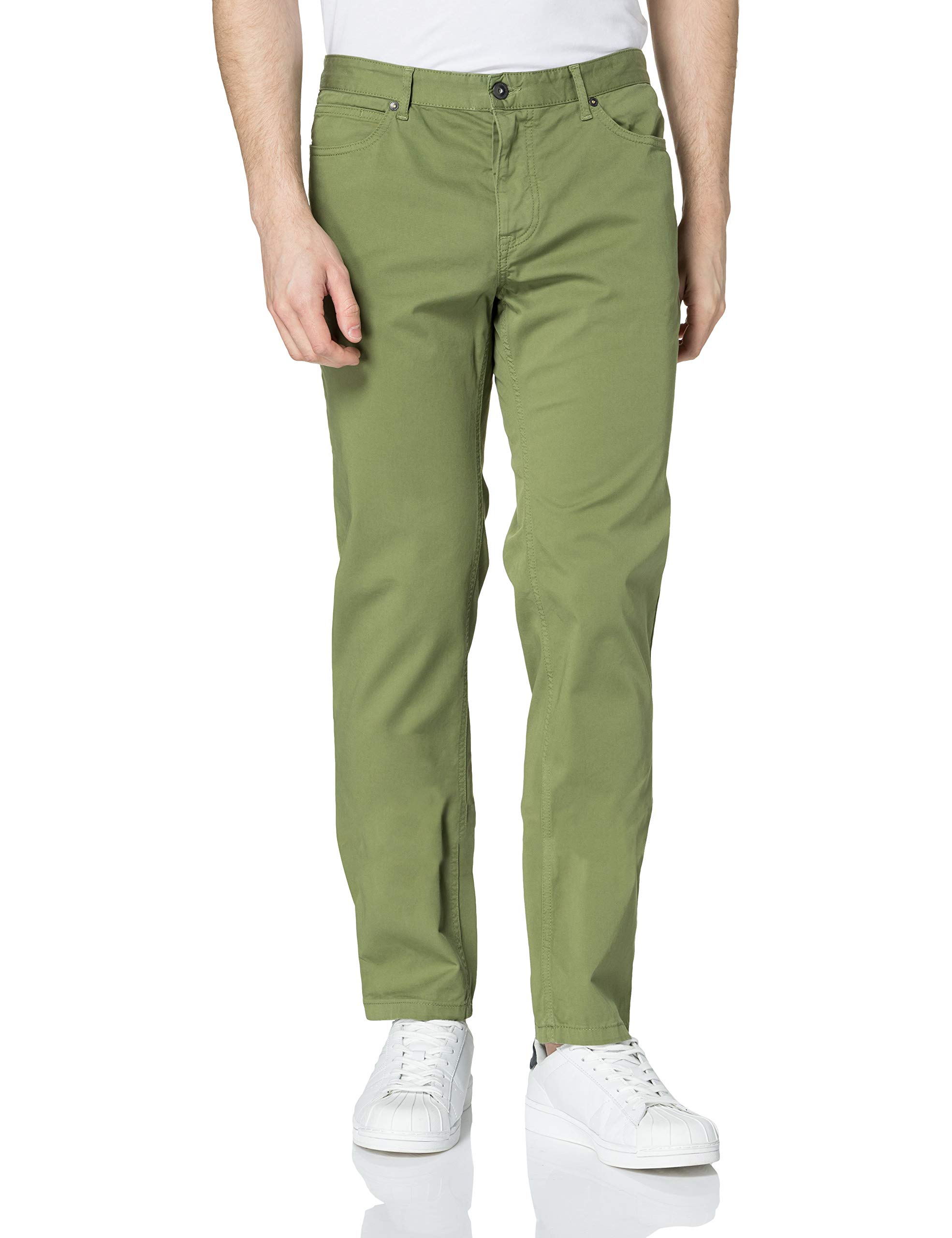 United Colors of Benetton Men's Trouser, Olive Green 2h2, 32
