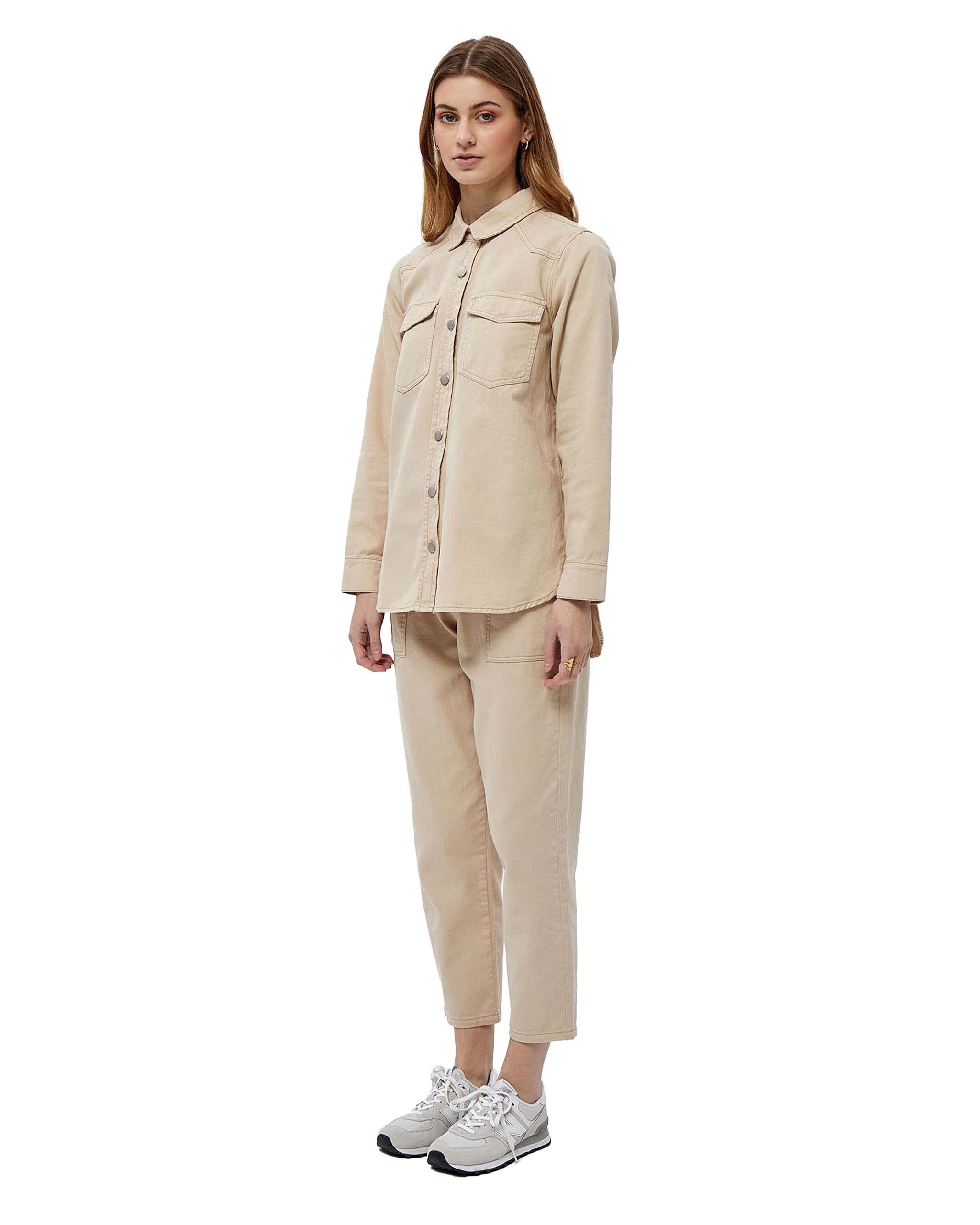 Desires Women's Ella Shirt 9014 Oyster Gray S