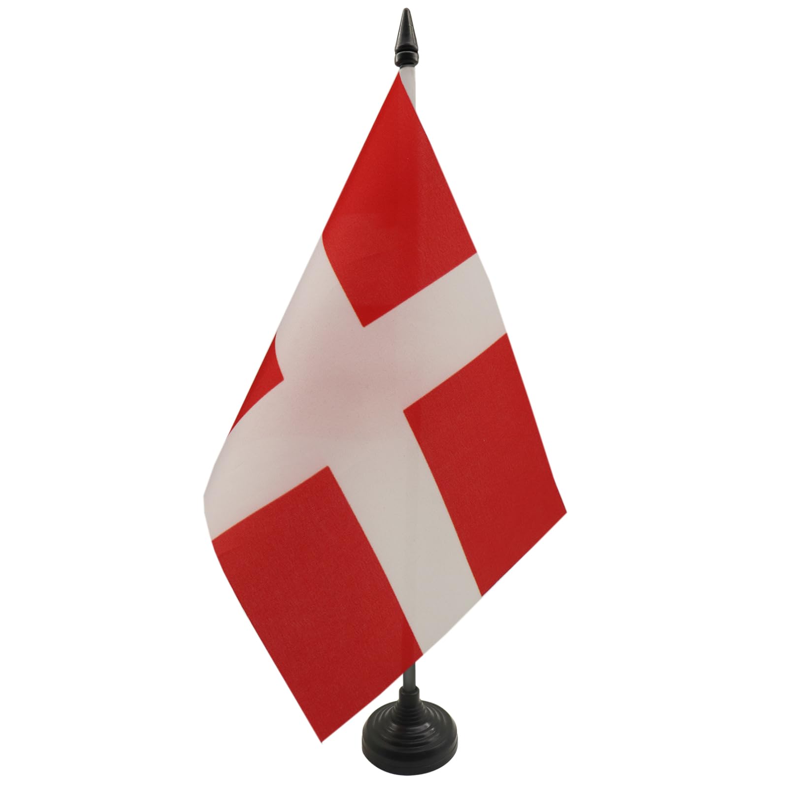 AZ FLAG Savoy Table Flag 5'' x 8'' - Savoyard Office Decoration 100% Polyester 21 x 14 cm - Mini Desk Flag with Pole and Black Plastic Base