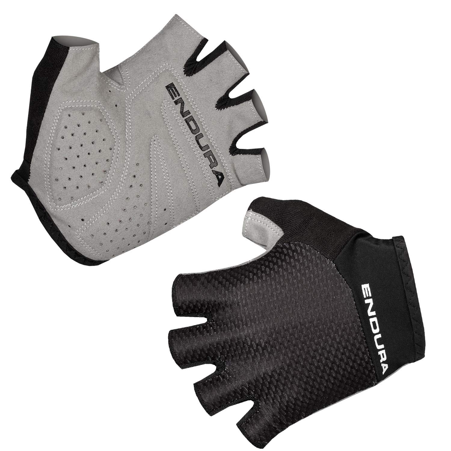 Endura Xtract Lite Cycling Mitt | Gel Padding | Silicone Grip | Ultra-Light Gloves, Black, XS