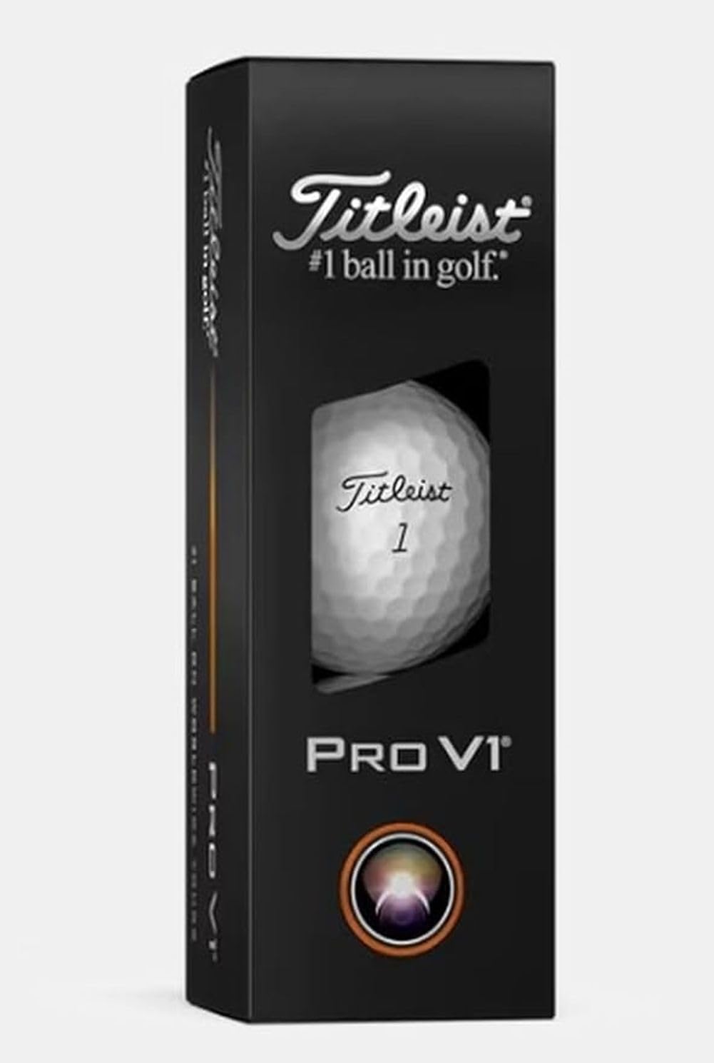 Titleist Pro V1 Golf Balls (White, 3pk) 1 Sleeve 2025