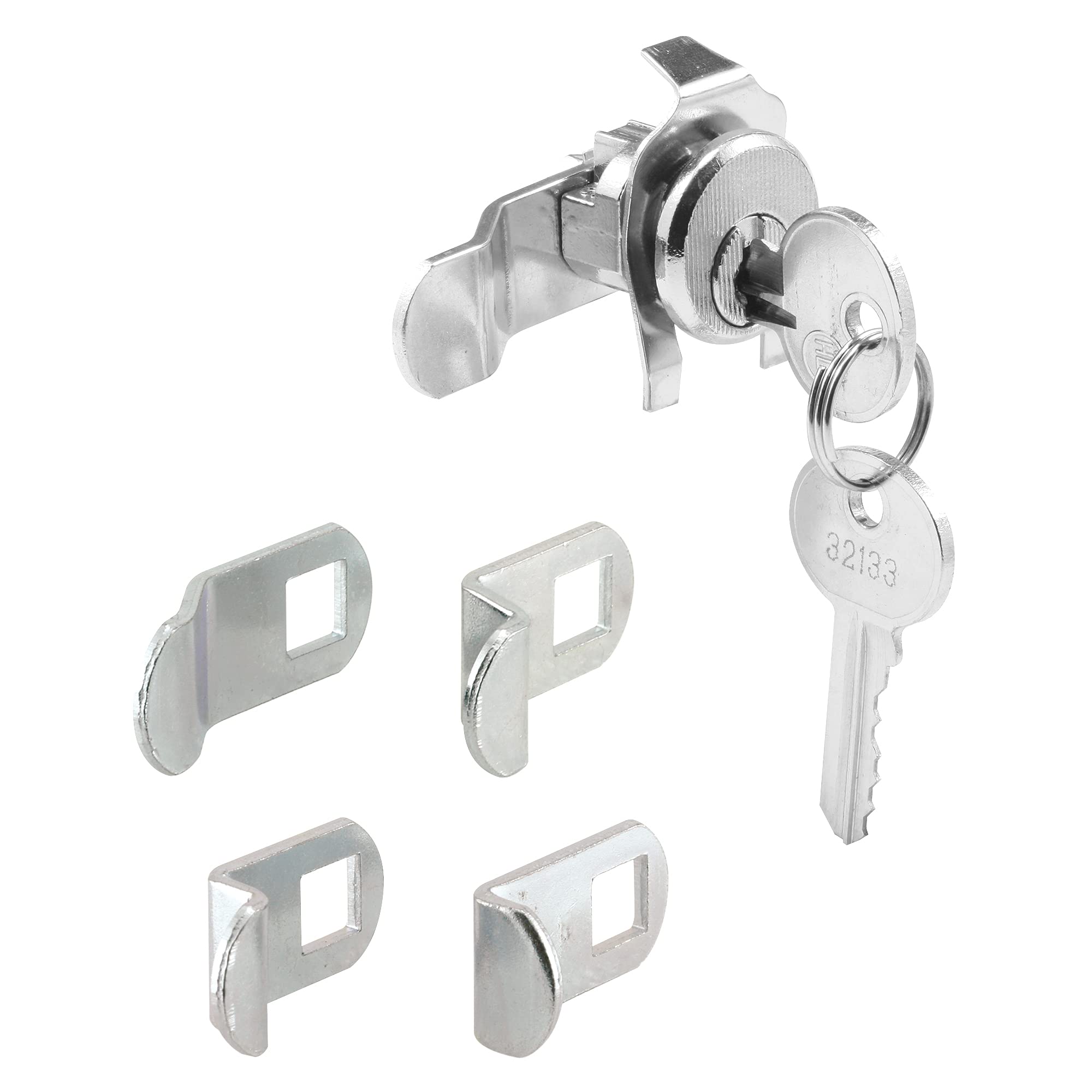 Prime-Line S 4140 Mailbox Lock, Nickel, 1 Pack