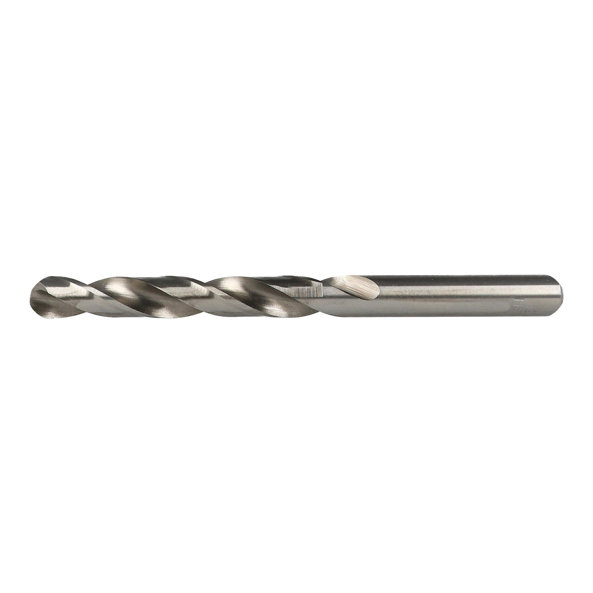Heller Tools 230292 "0900" HSS Steel Drill Bit, 0 V, Silver, 0.9 mm, Set of 10 Piece