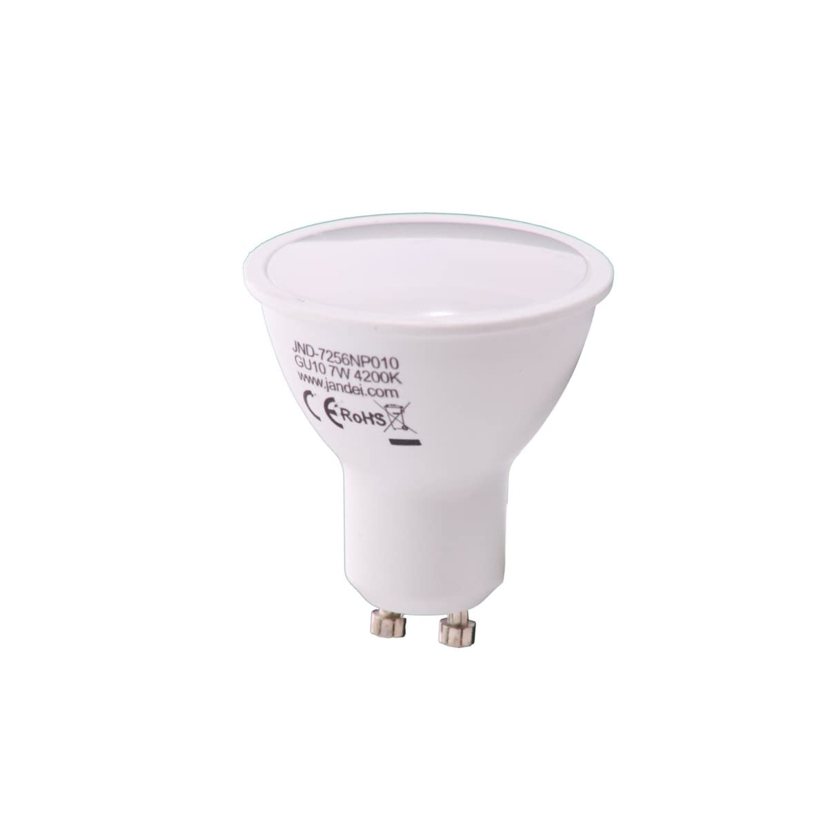 JANDEI 7W 4200ºK GU10 LED Bulb, Natural White