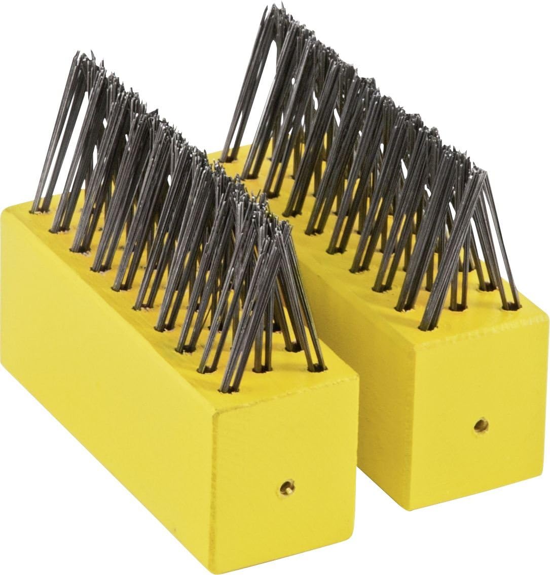 WOLF Garten WOLF-Garten - Unkrautbürste Doppelpack multi-star® FB-ME NEU2018, Rot, 17x12x5 cm; 73AZB001650