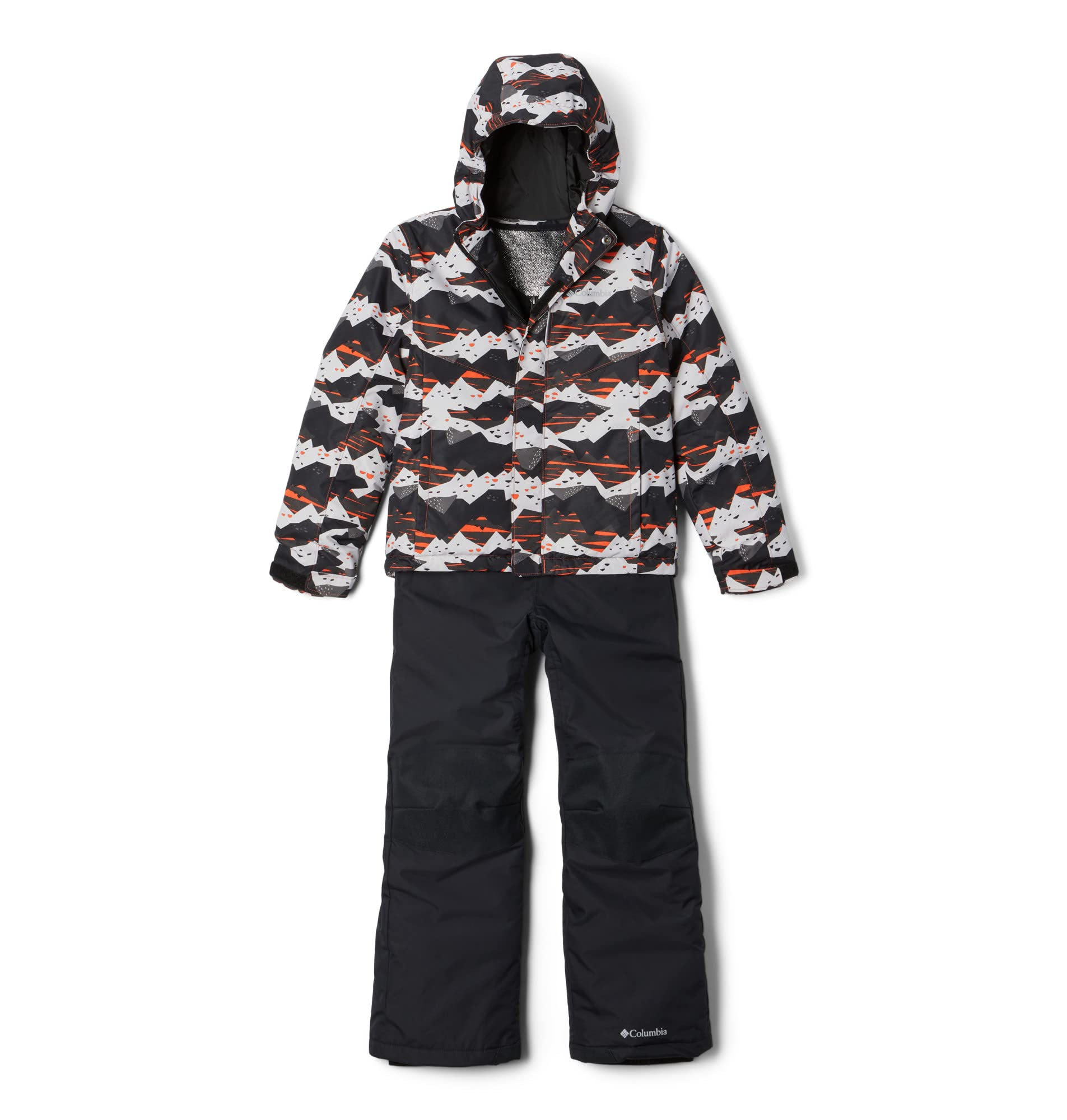 Columbia Youth Unisex Buga Schneeanzug, Red Quartz Scrapscape, XXS