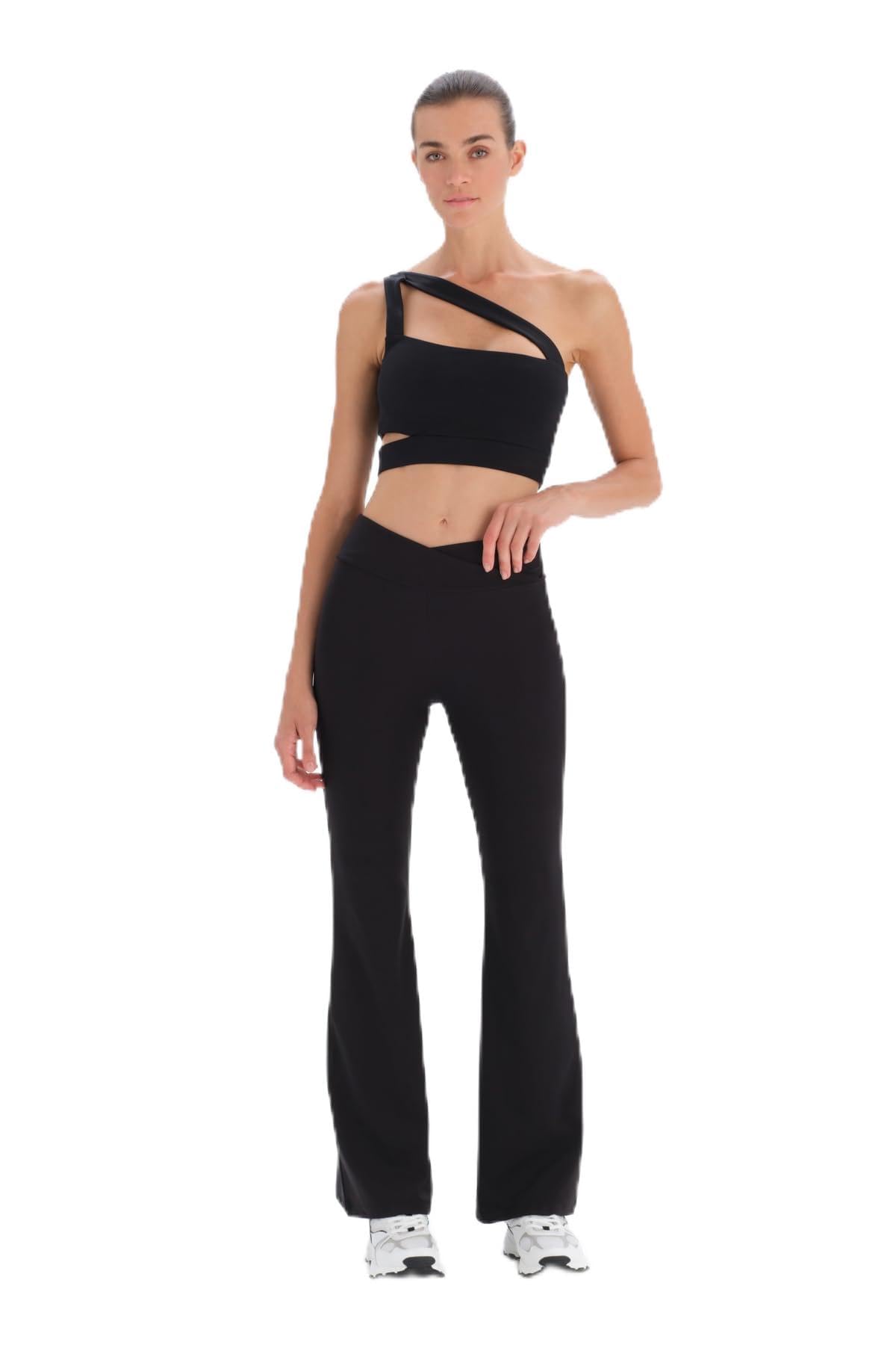 Dagi Women's Slim Fit Leggings Leggings, Black,