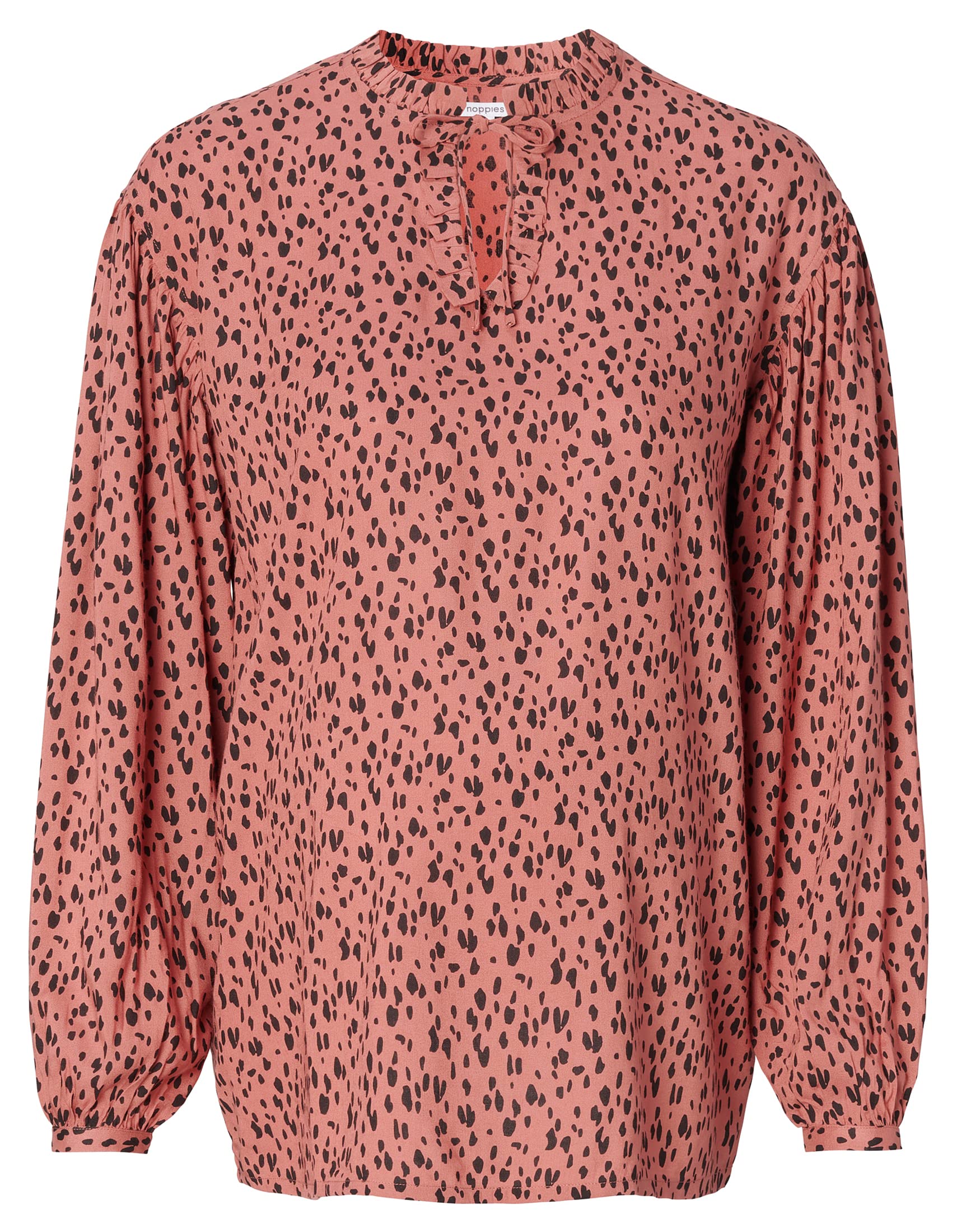 Noppies Women's Blouse Pablo Long Sleeve, Cedar Wood, 6