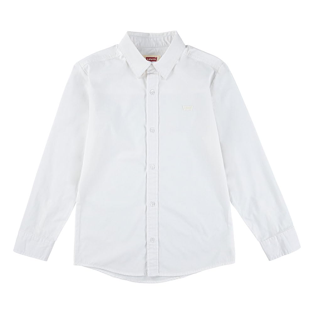 LEVI'S Boy's Shirt Bright White