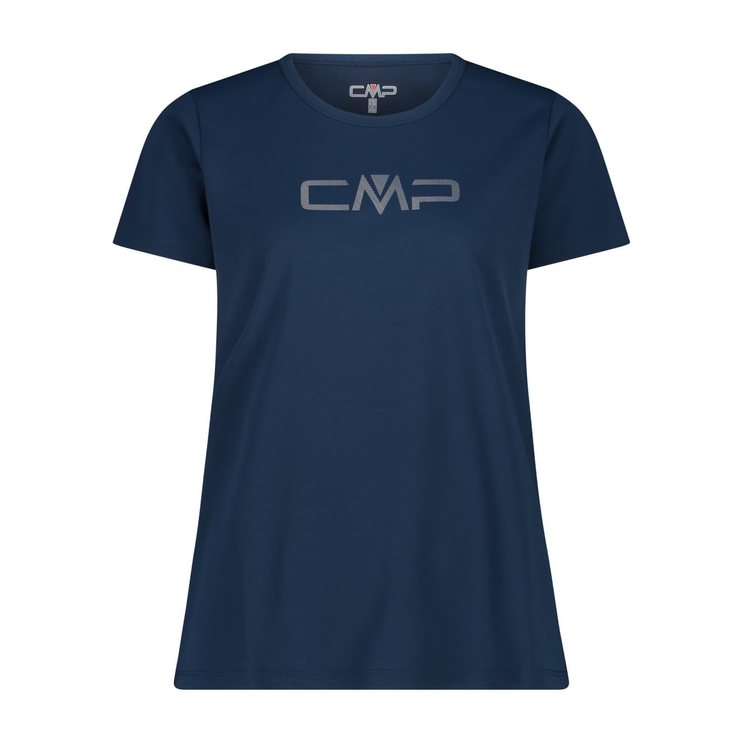 CMP Women's CO T-Shirt Blue-Grey UK S