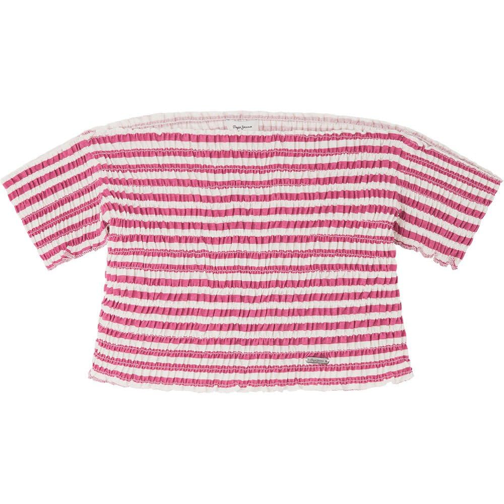 Pepe Jeans Girl's Romi T-Shirt, Pink (English Rose Pink), 6 Years