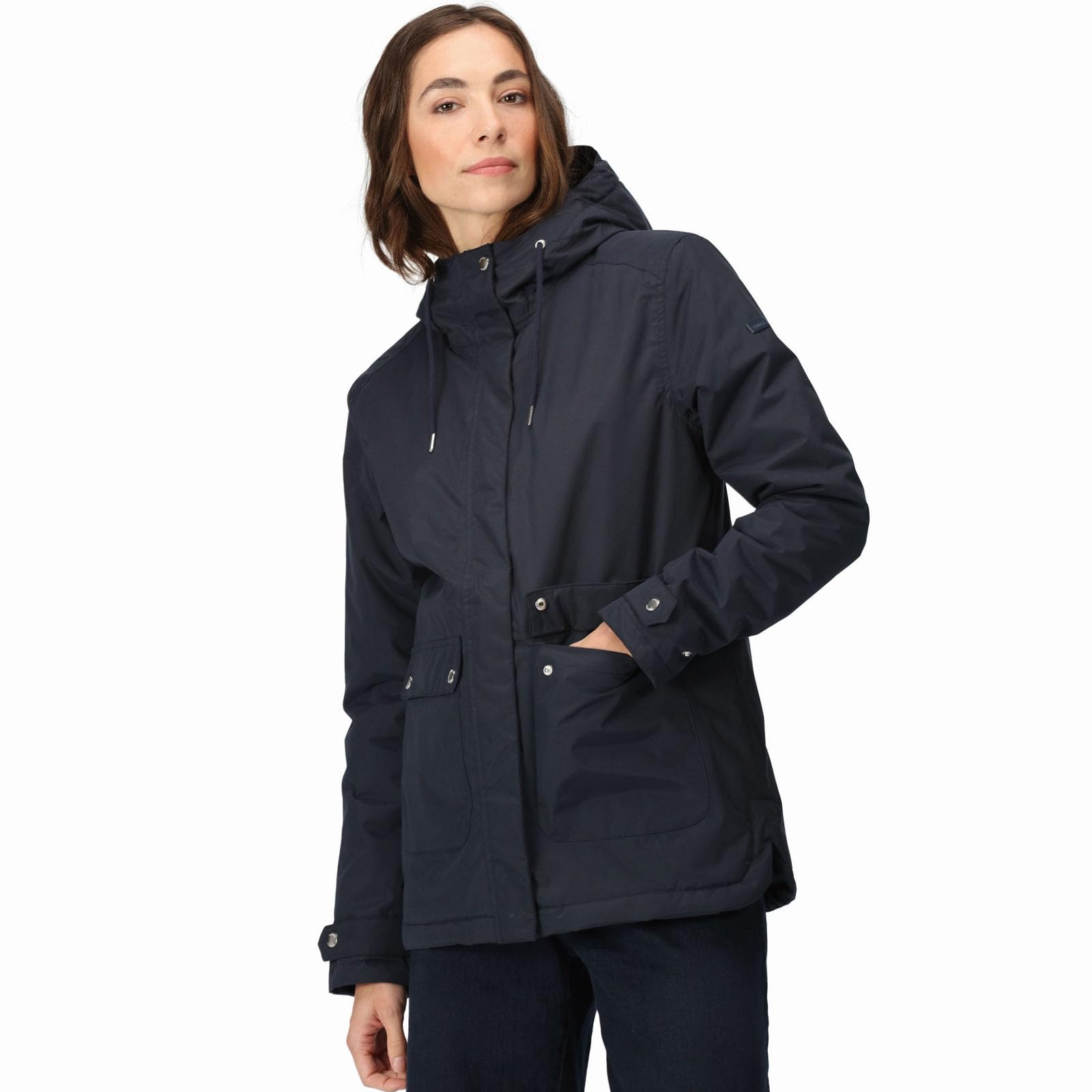 Regatta Womens Broadia Waterproof Insulated Jacket - Navy - 12