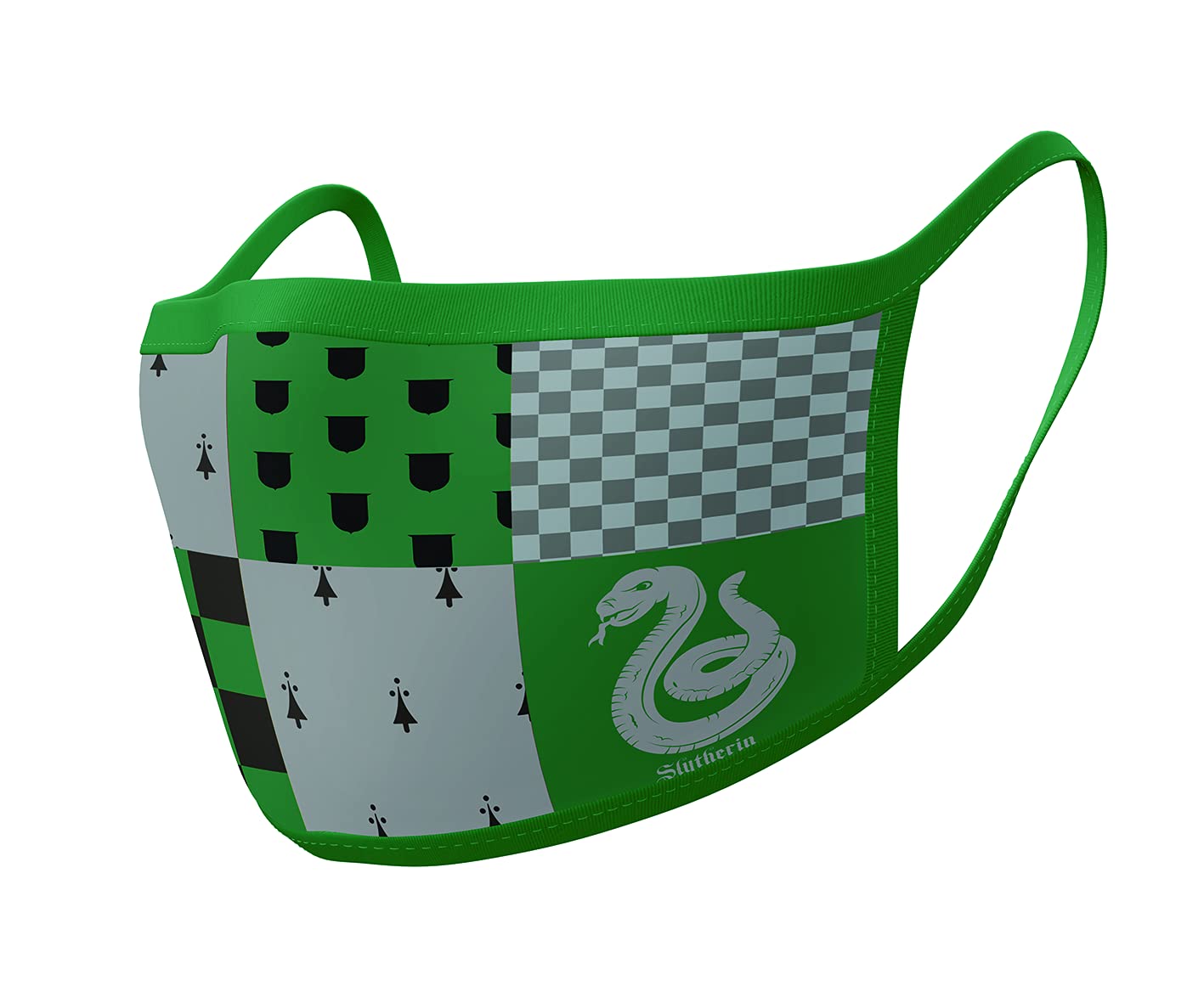 PYRAMID Harry Potter Slytherin Face Covering's (Pack of 2)