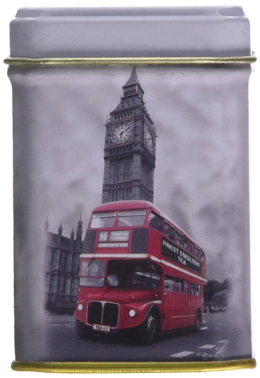 New English Teas Best of British Bus and Big Ben Mini Tin 25 g (Pack of 6)