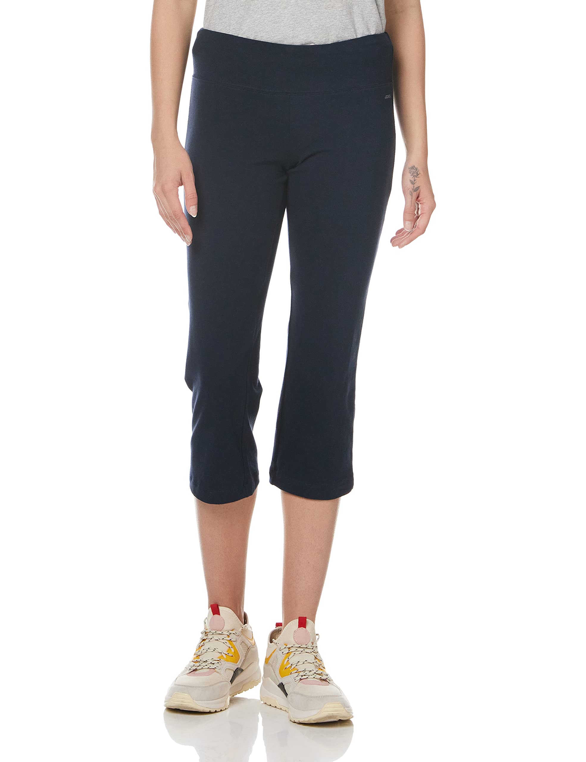 Jockey Women's Slim Capri Flare, Dark Navy, 3X