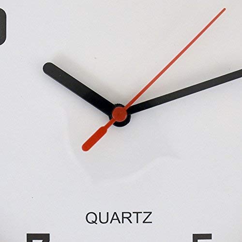 G4GADGET Wall Clock Large Big Digits Quartz Classic Design 23cm Round WallClock
