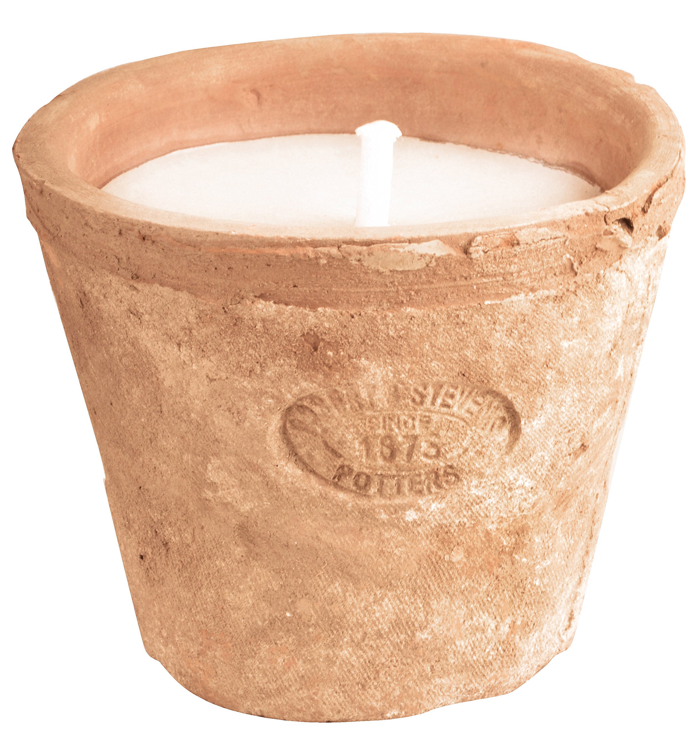 Esschert's Design AT20 Aged Terracotta Candle, Beige, 10 5 cm
