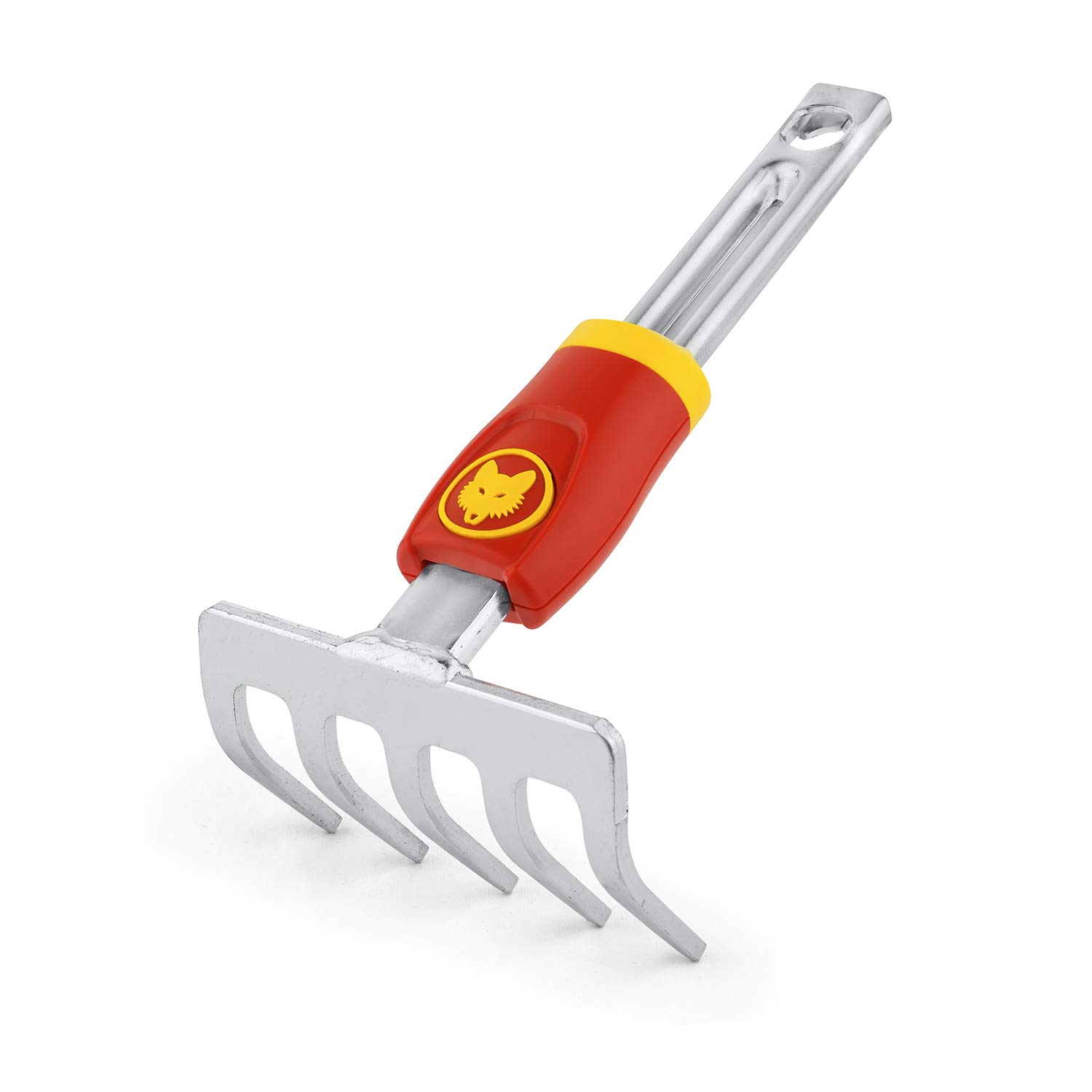 Wolf-Garten LJM Multi-Change Small Rake Cultivation Tool Head, Red, 8 cm