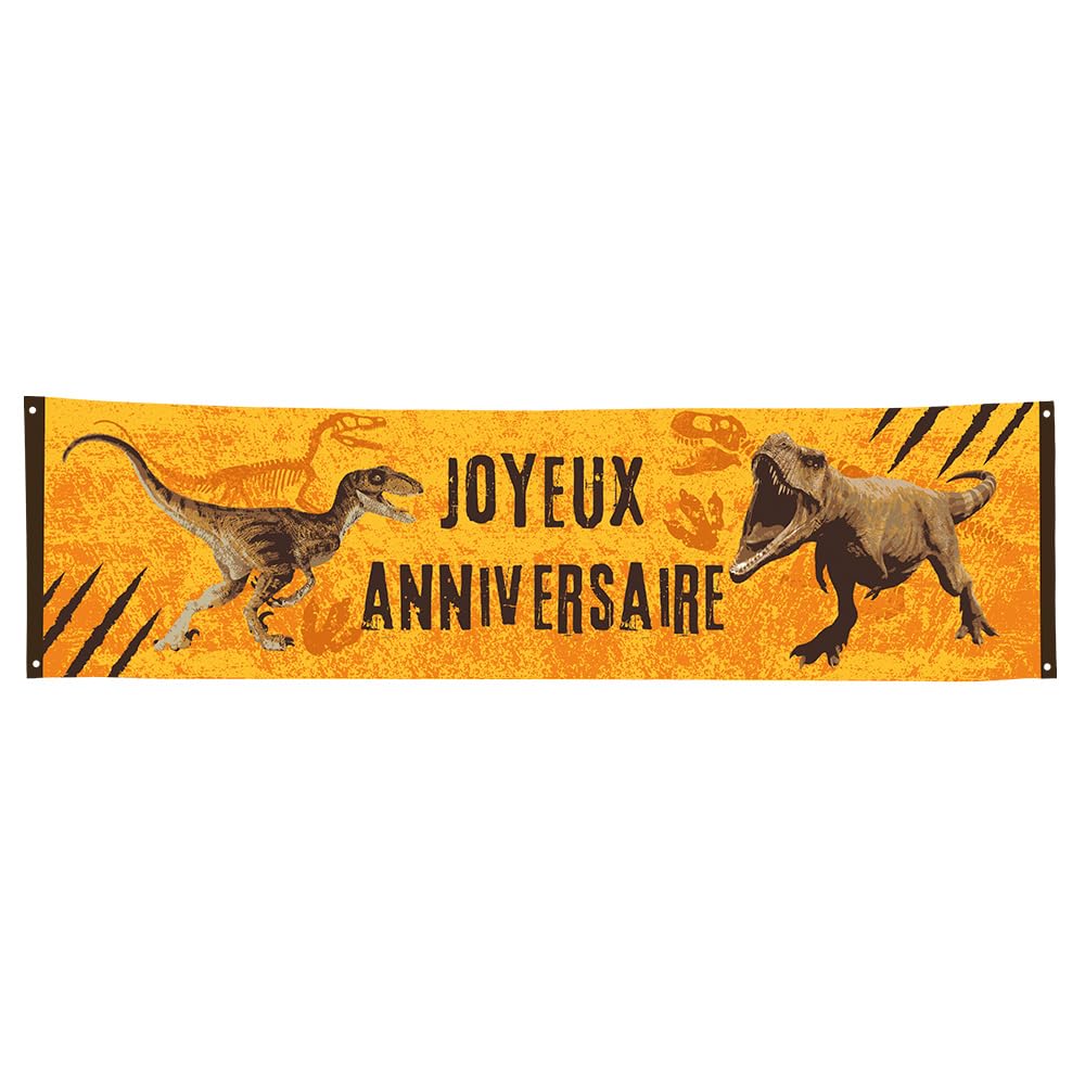 Boland 50626 Dinosaur Banner, Multi-Colour, 50 x 180 cm