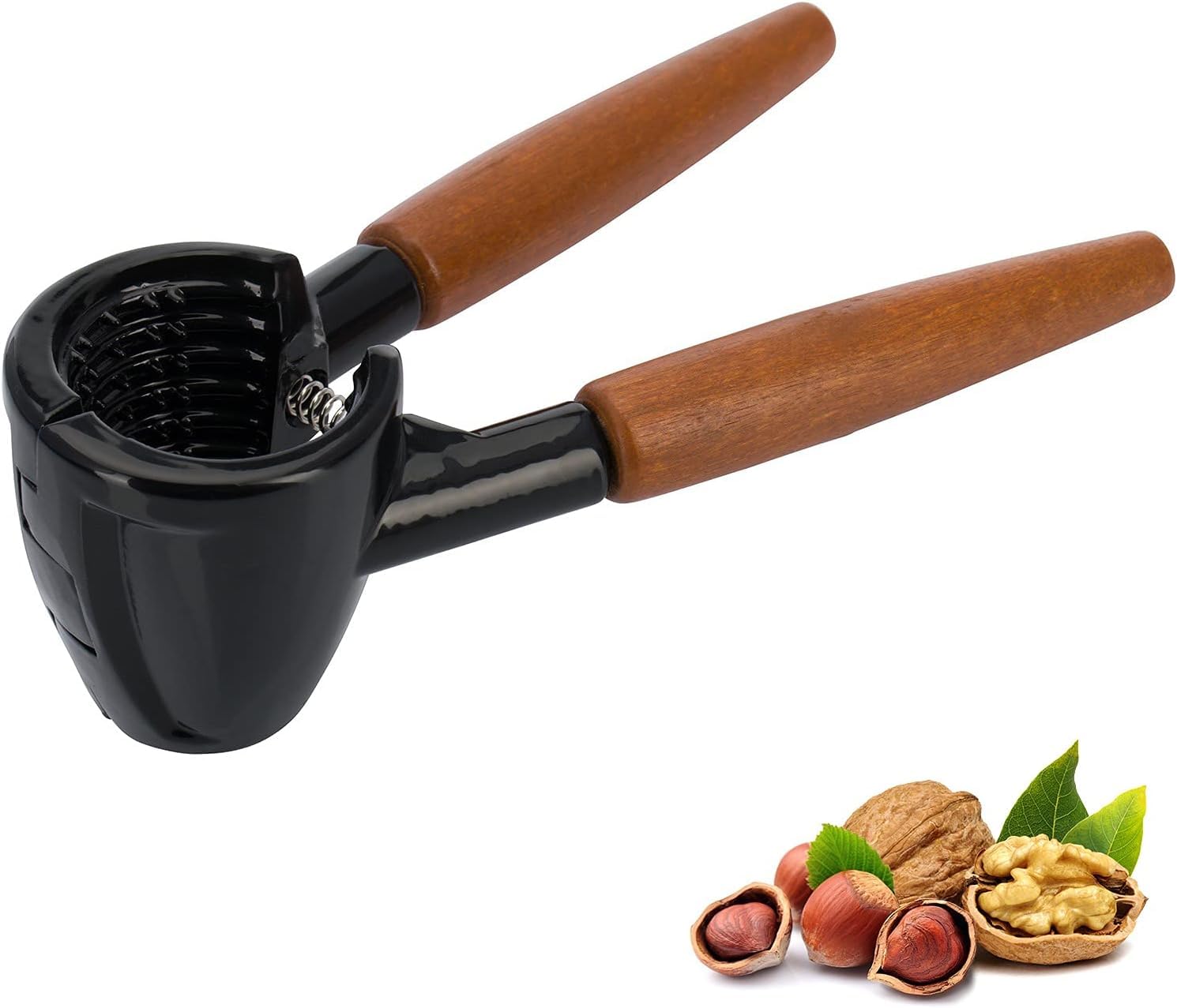 Westmark Nutcracker Nussprofi Wooden Handles, 6.6 x 3 x 2.4 inches, Brown, 332622E1