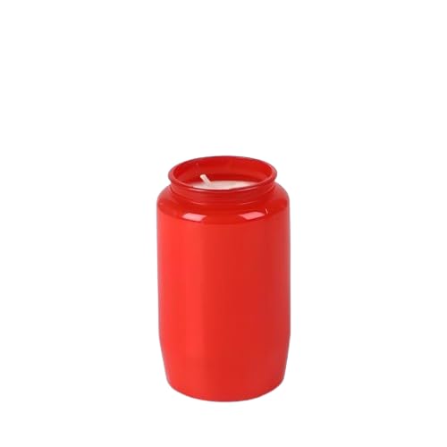Refill Bolsius, 50 h, 152 g, 57x94 mm, for votive candle, red, oil