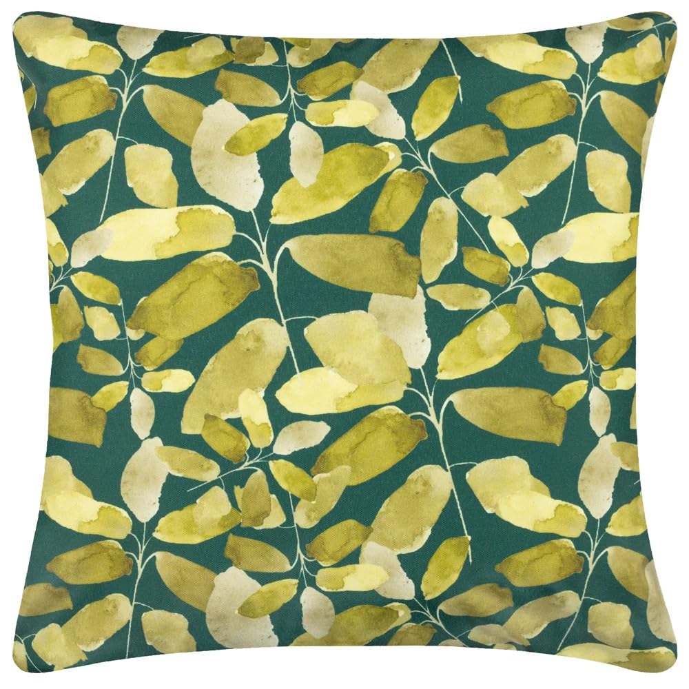 Wylder Tropics Lorena Outdoor Cushion Cover, Emerald, 43 x 43cm