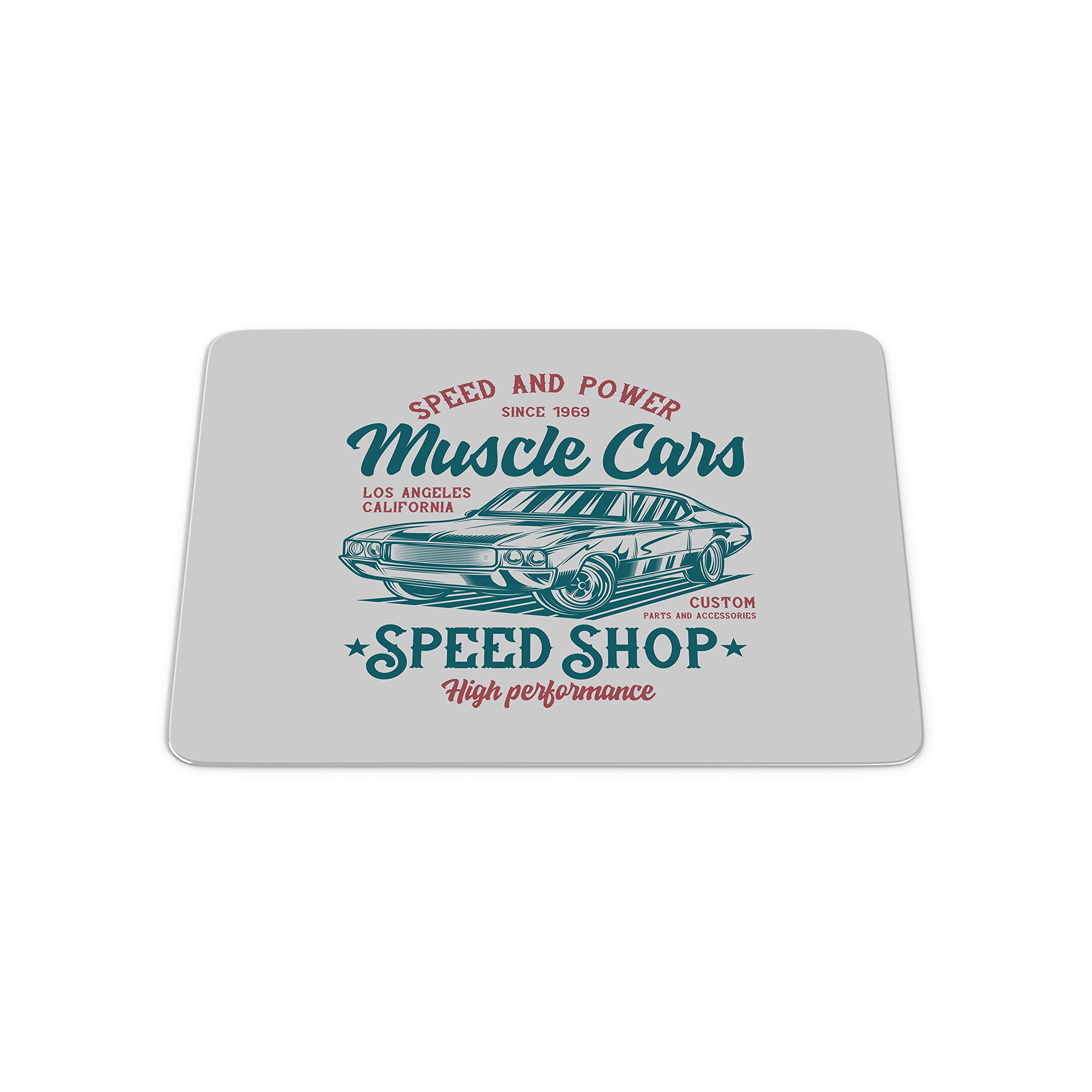 Bonamaison, Rectangle Digital Printed Mouse Pad, Non-Slip Base, for Office and Home, Size: 22 x 18 cm