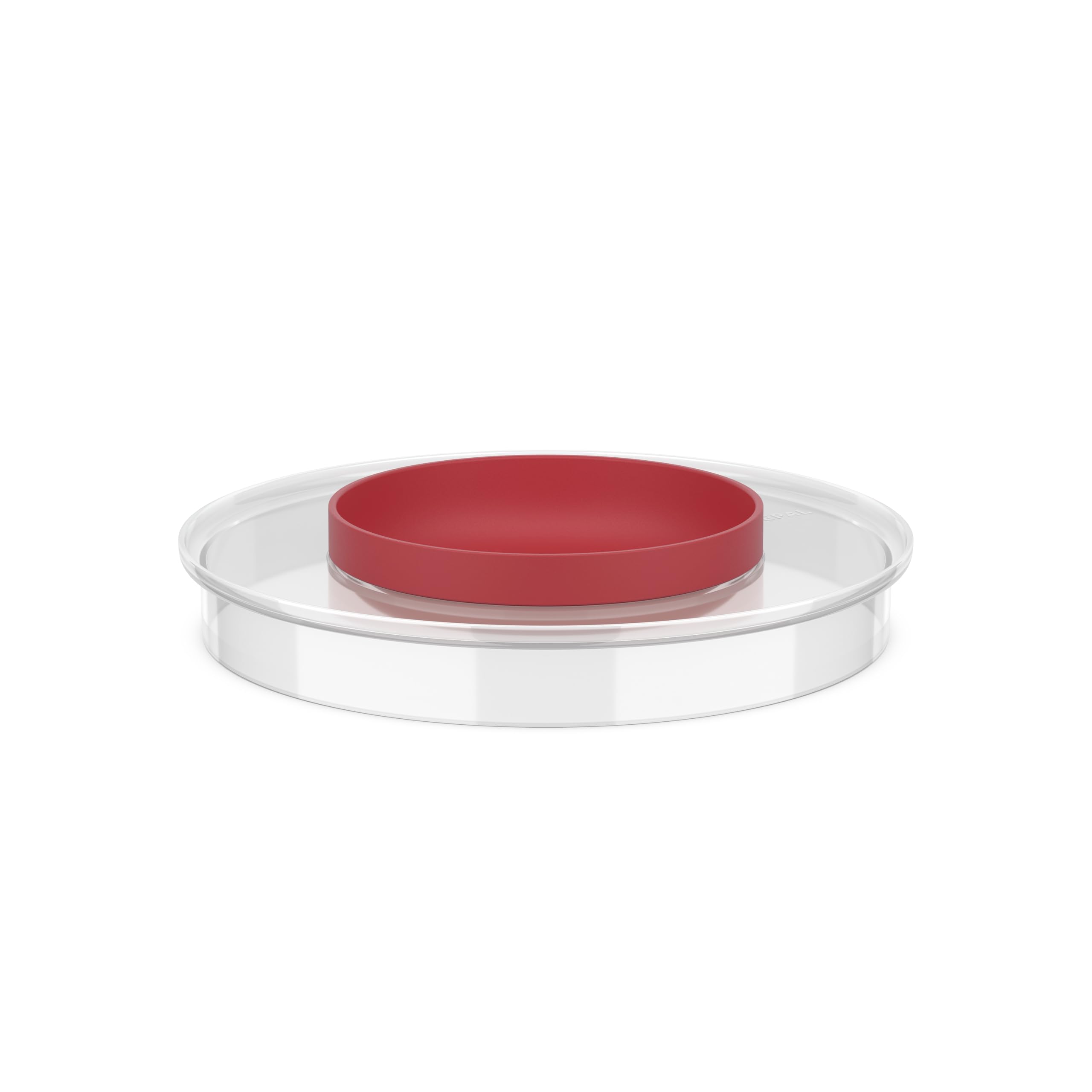 Mepal - Splashproof Lid Chef it - Fits 3000 ml Mixing Bowl - Extra Bowl inside - No Splashes, keeps the Countertop clean - Microwave & Dishwasher Safe - 250 ml - Coral