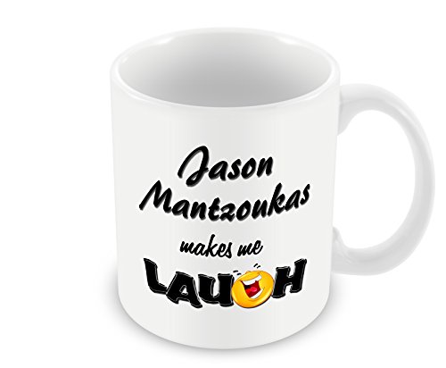Chalkhill Printing Company CP_Comedian_0614 Funny Mug-Jason Mantzoukas Makes me Laugh