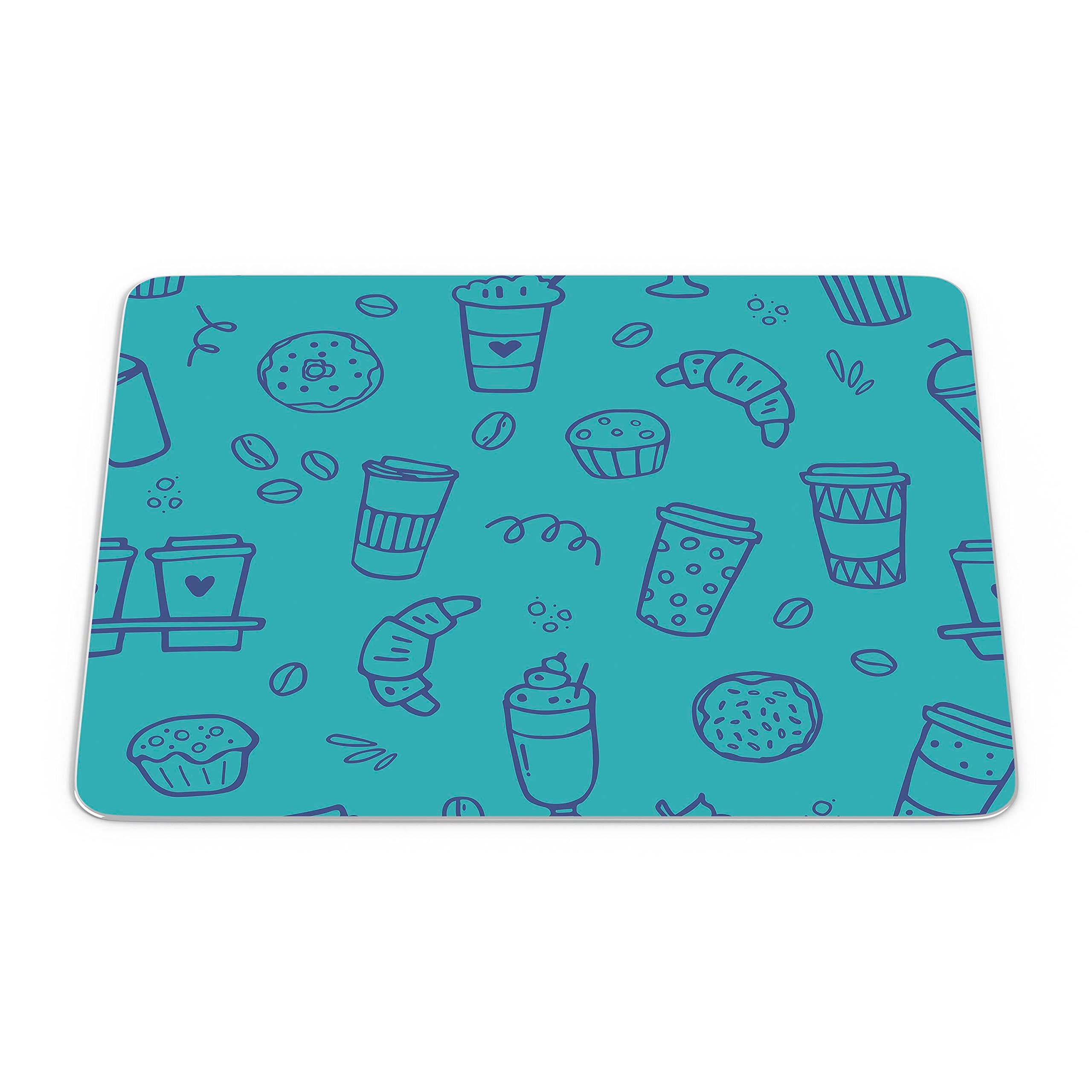 Questo Casa, Rectangle Digital Printed Mouse Pad, Non-Slip Base, for Office and Home, Size: 22 x 18 cm