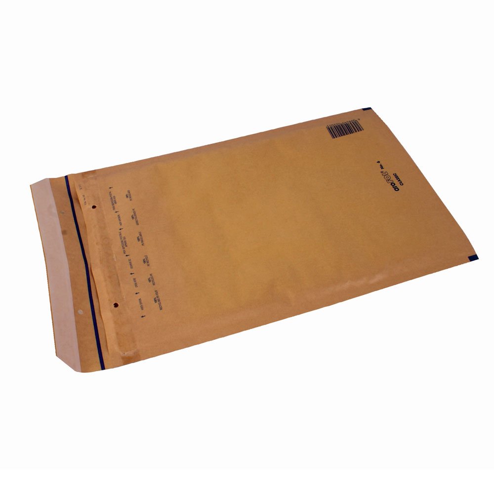 Unbekannt aroFOL Classic Air Padded Envelope F/6, Approx. 25 g without Window, Brown, Pack of 10