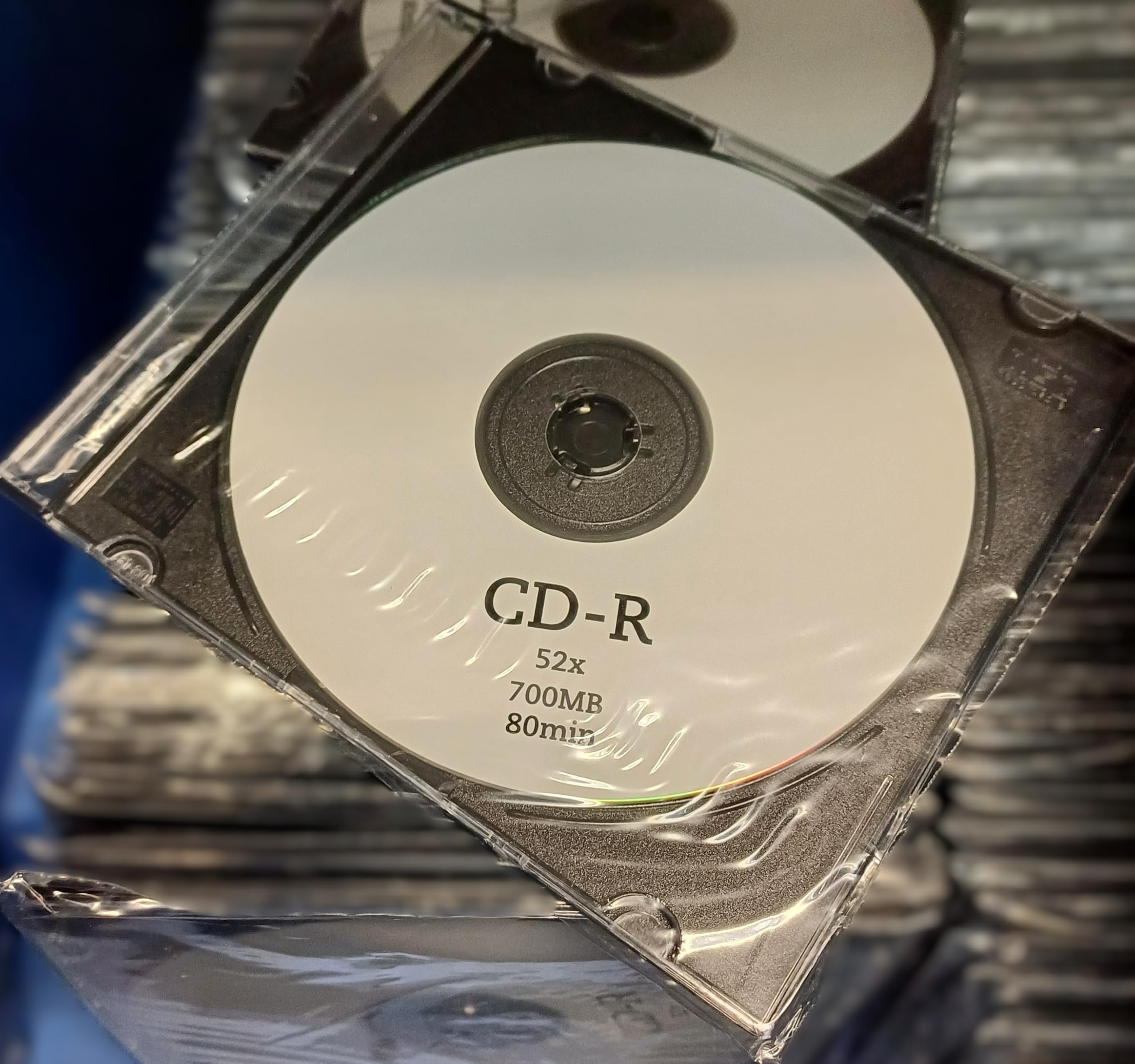 Direct Corporate Design 80 Min 52x 700 MB CD-R with Slim Jewel Case