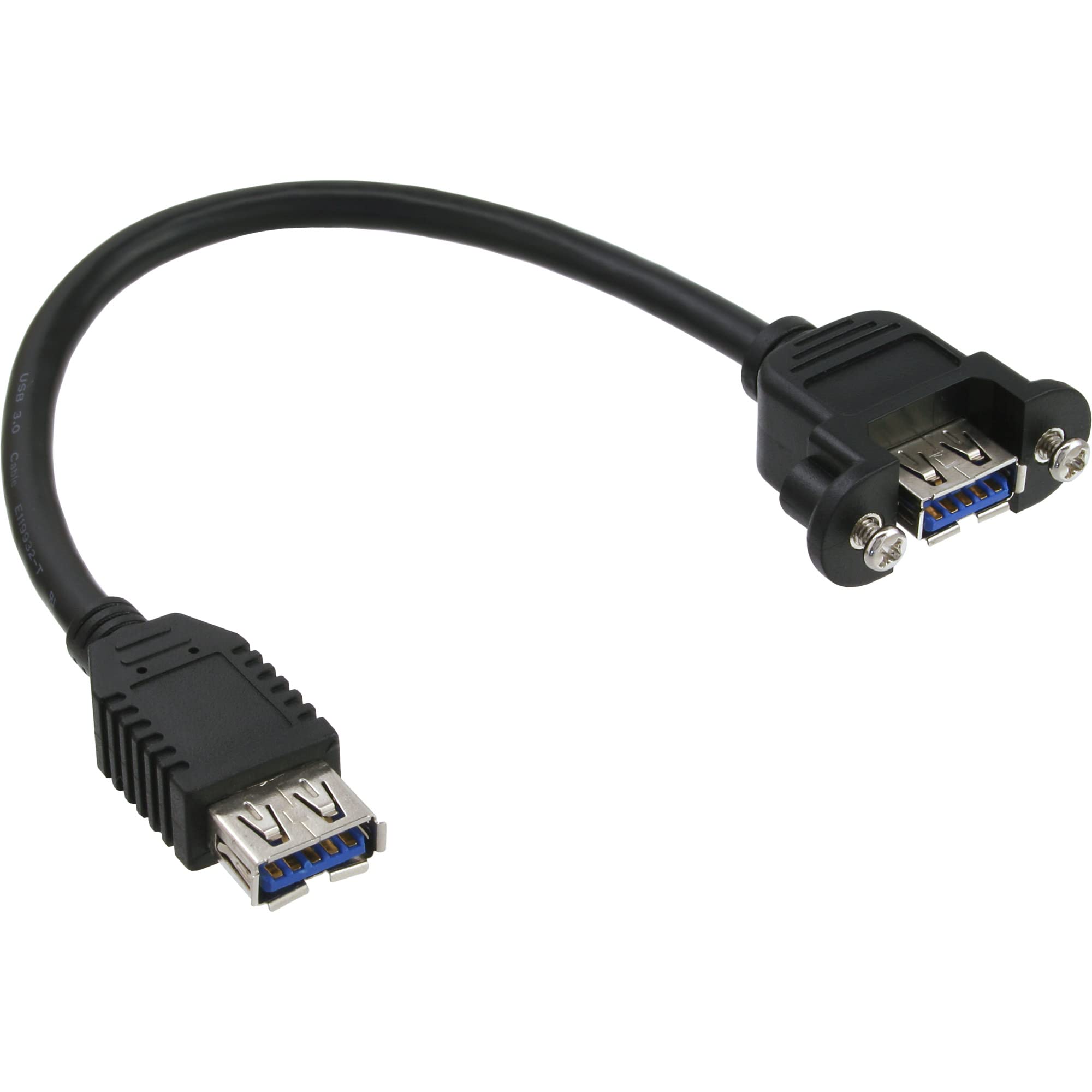 InLine 33445F Adaptor Cable 0.2 m A Female to A Panel Jack USB 3.0