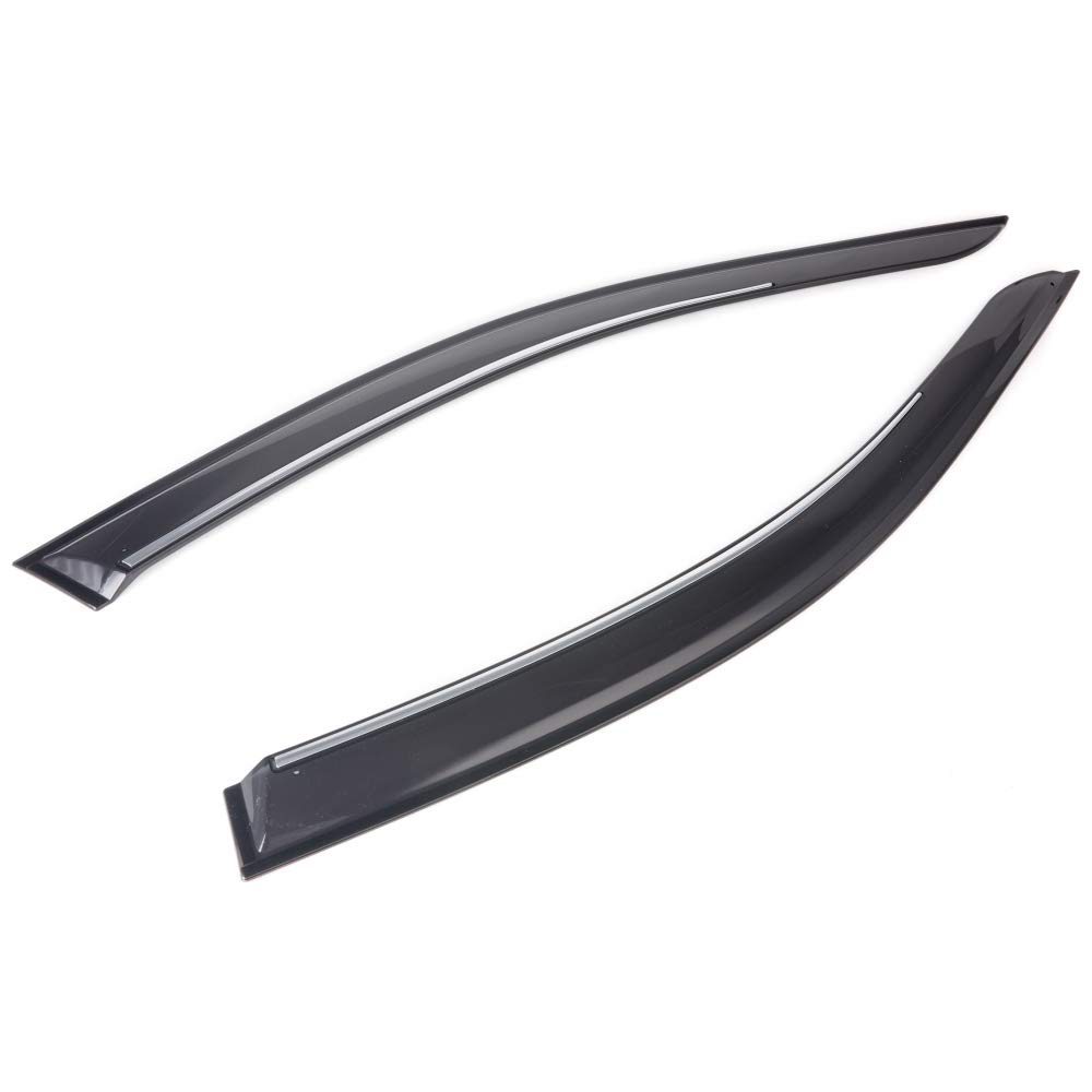 ClimAir Window Visors Dark compatible with Mercedes E-Class W211 Sedan/SW 2002-2009