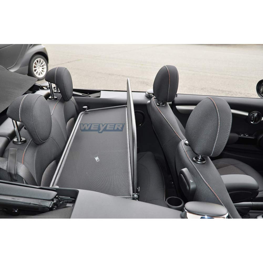 WEYER Basic Line Wind Deflector compatible with Mini F57 Convertible 2016-