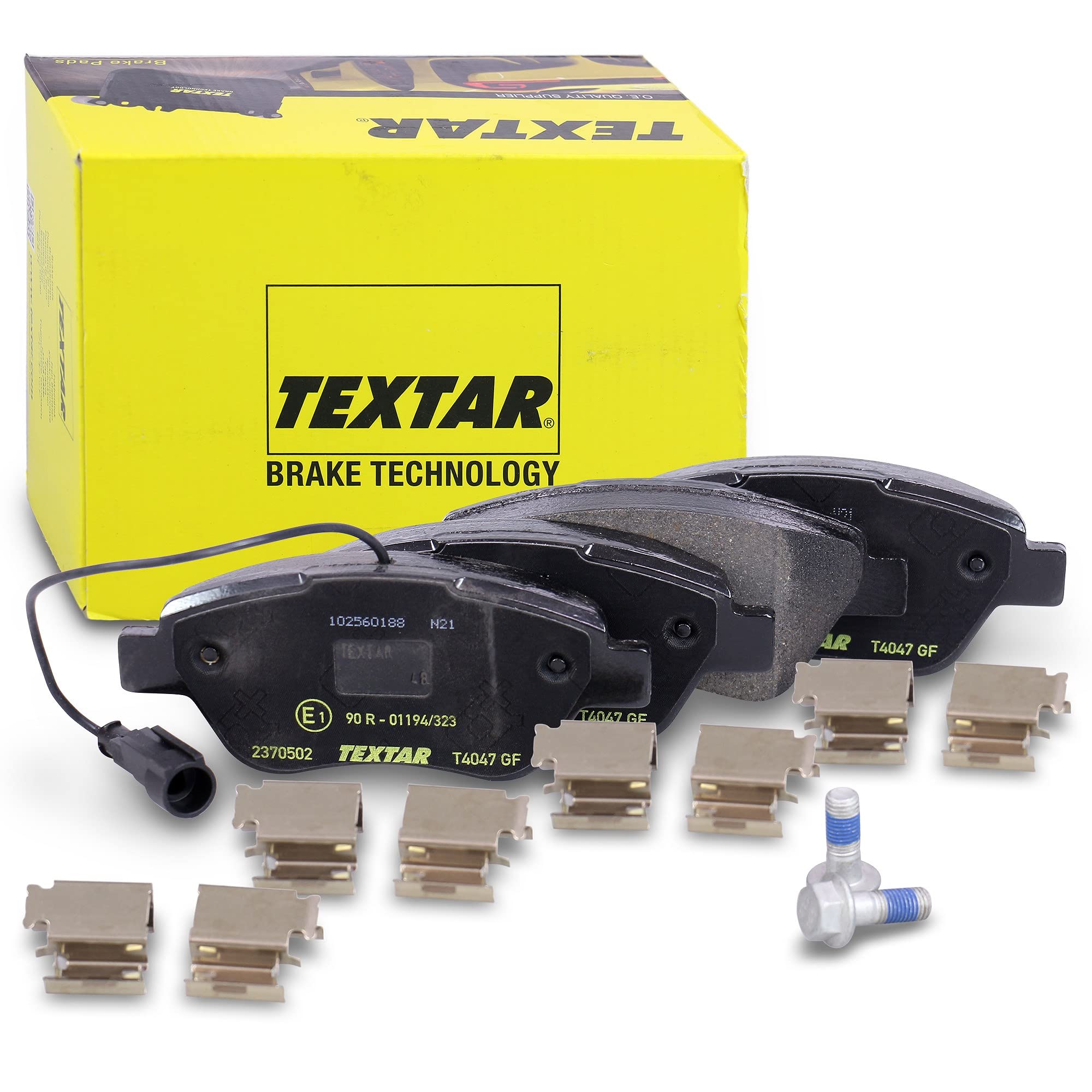Textar 2370502 Brake Pad Set, Disc Brake