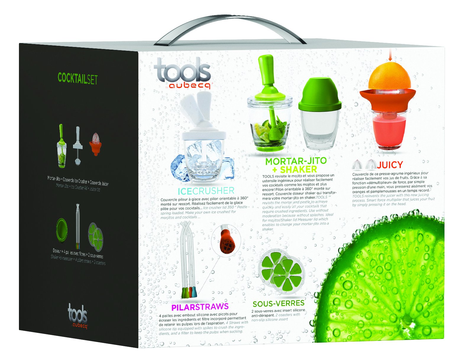 Aubecq 500253 Cocktail Set Plastic