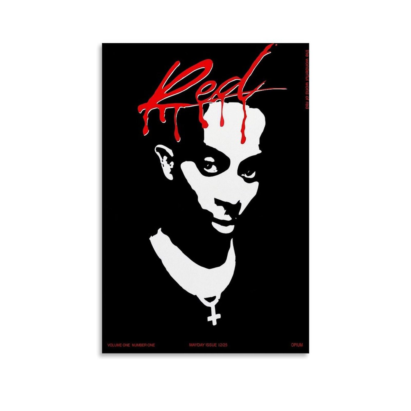 Neymoone Playboi Poster Carti Rapper Music Album Cover Music Posters for Room Aesthetic Canvas Wall Art Bedroom Decor12x18inch(30x45cm)