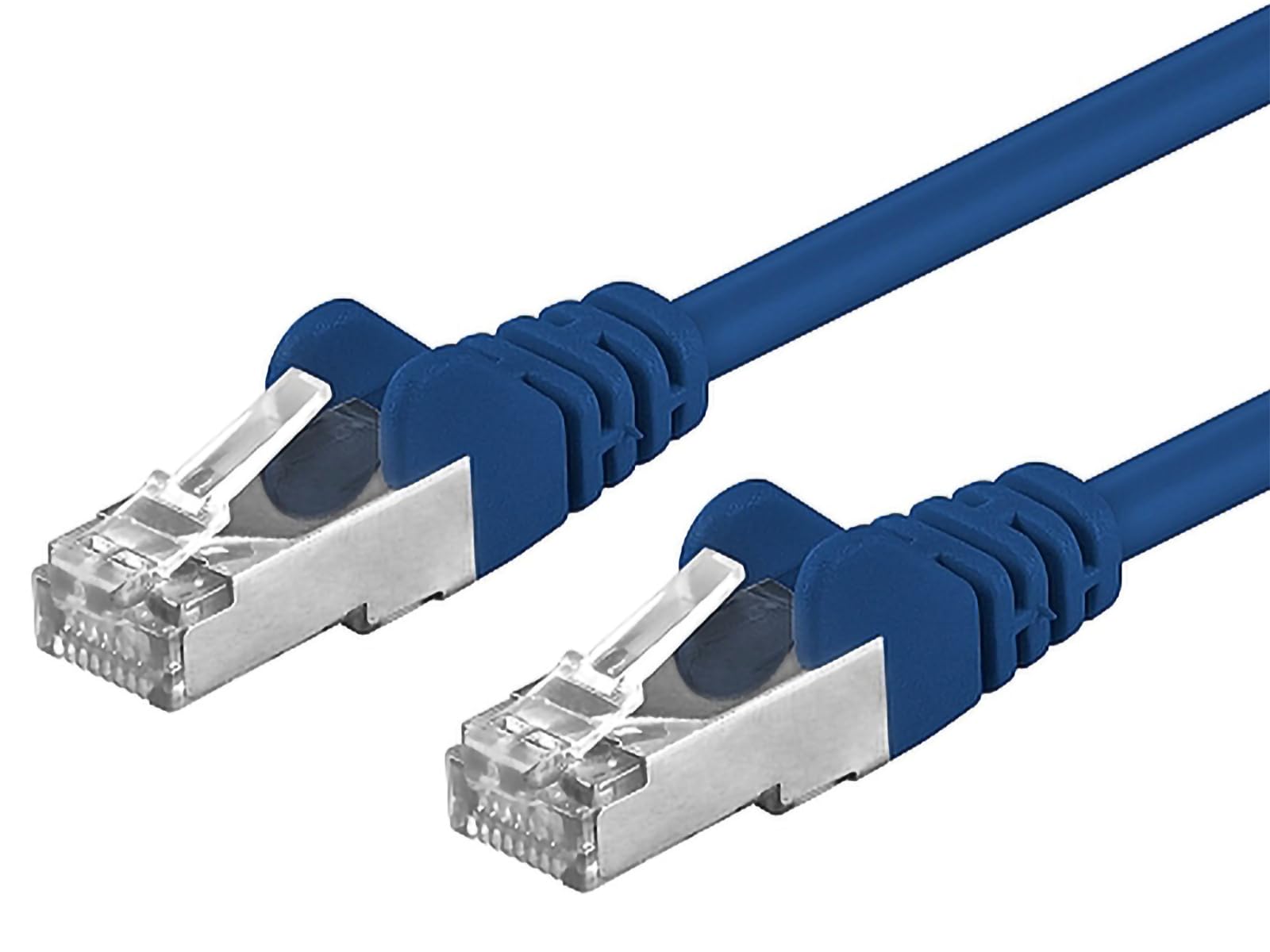 PremiumCord Patch Cable CAT6a S-FTP, RJ45-RJ45, AWG 26/7 1.5 m Blue