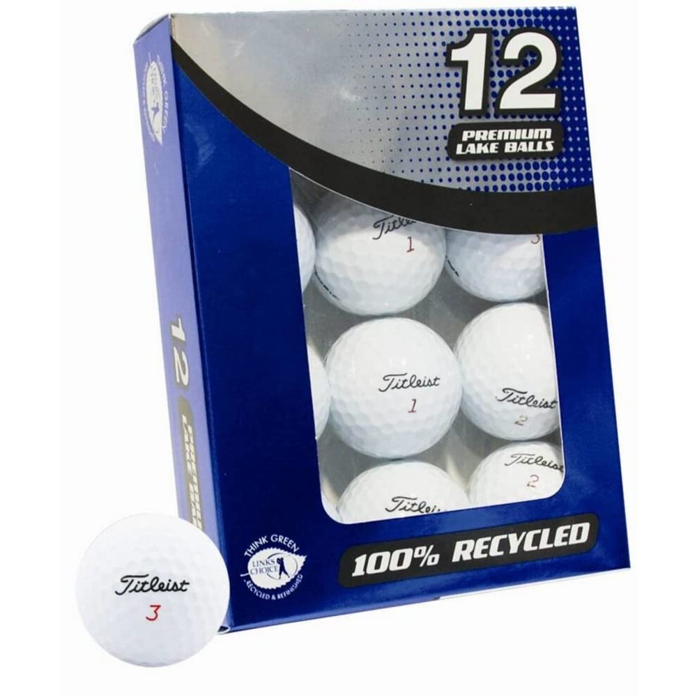 TITLEIST RECLAIM GOLF BALLS BLUE - BOX OF 12
