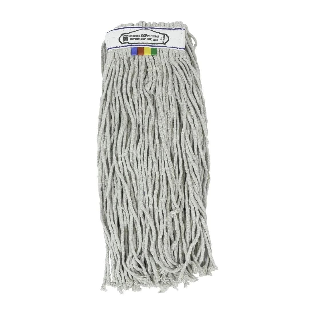 SYR Traditional Multifold Cotton Kentucky Mop Head - 16oz