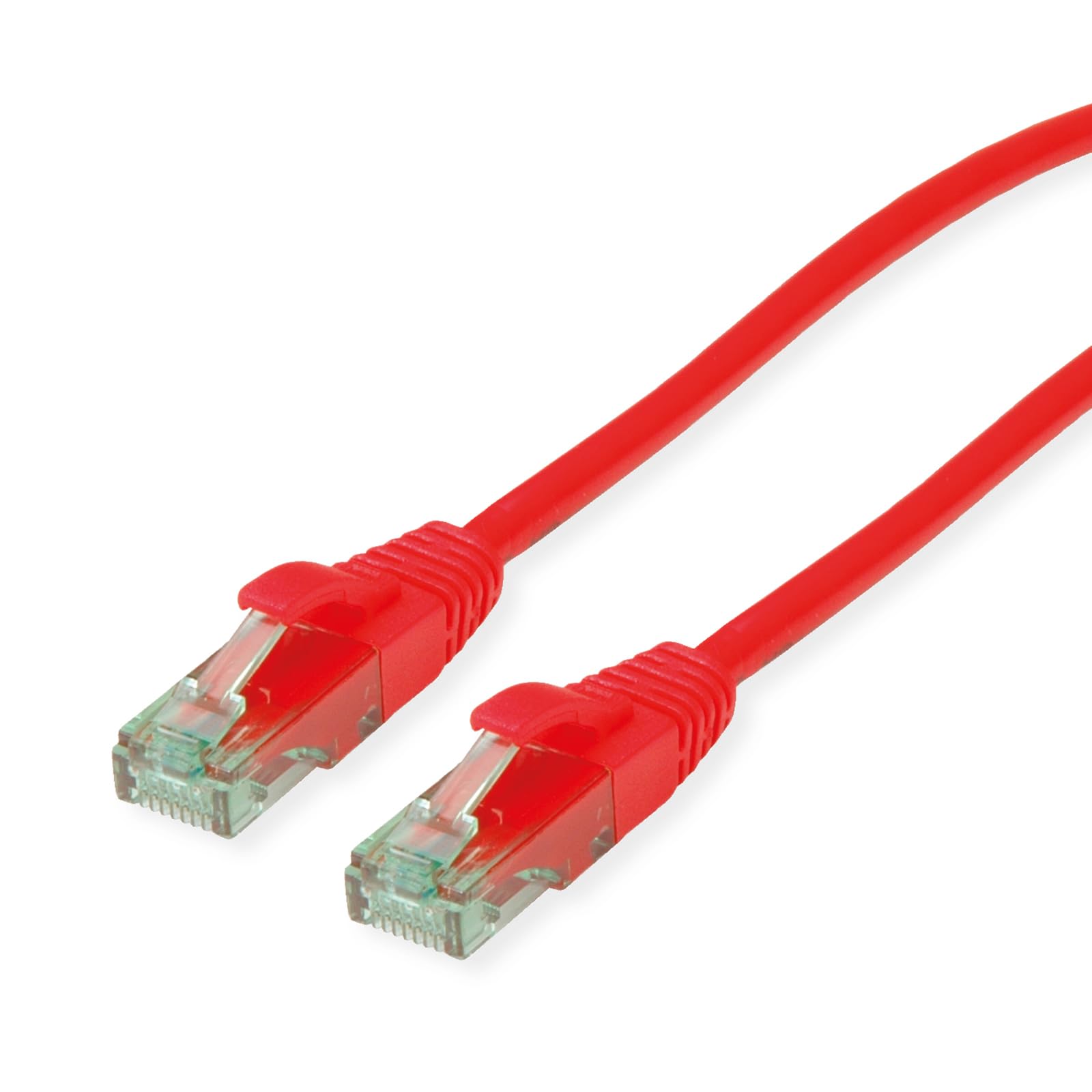 ROLINE RM Patch Cable Cat.6A UTP, red, 0.3 m